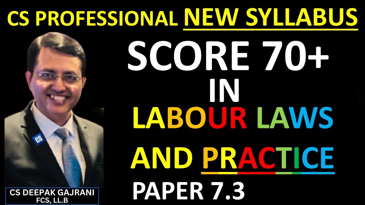 DETAILED INTRODUCTION - LABOUR LAWS AND PRACTICE