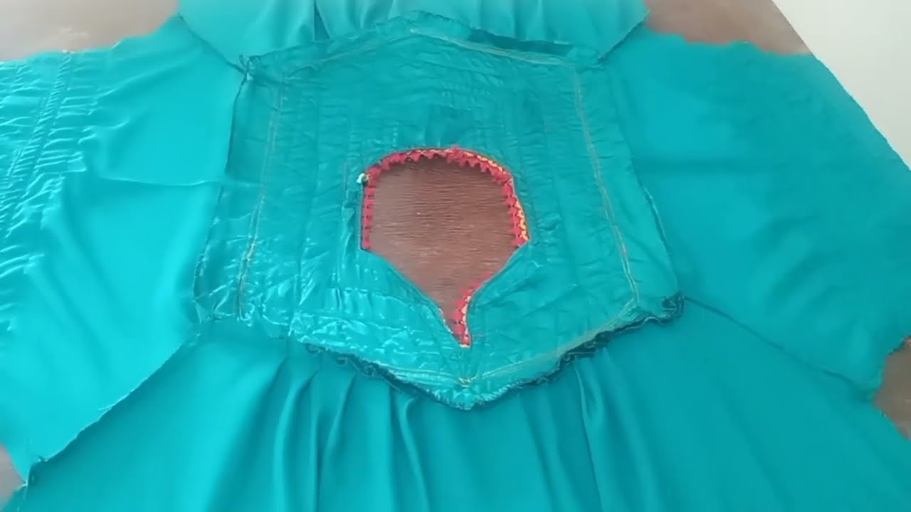 تفصيل وخياطة جبة قبائلية للاعراس والمناسبات(الجزء الثاني)