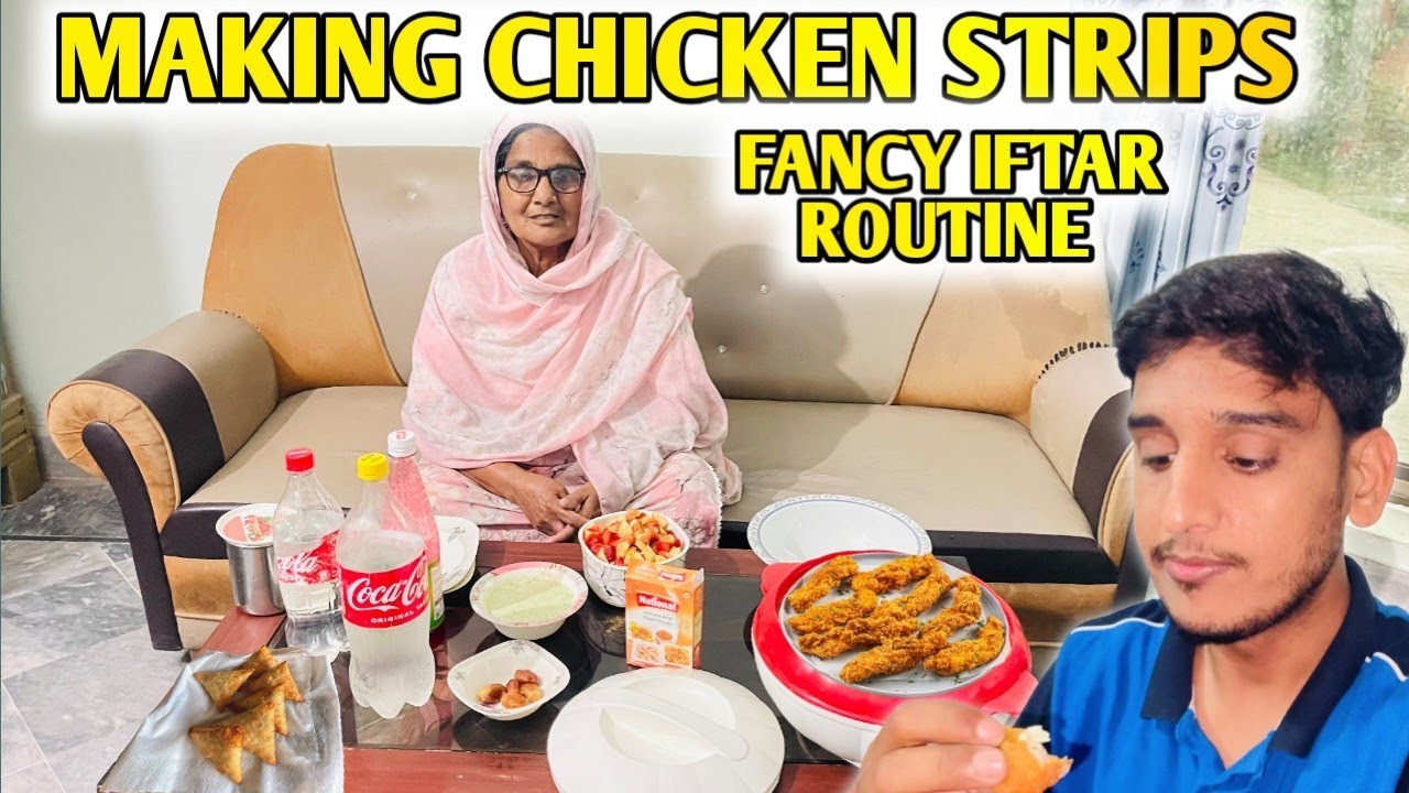 Ajj Ki Amma Or Meri Fancy Iftar Routine 😍💕 Mera Janam Din🎂❣️ Making Chicken Strips & Samosa😋