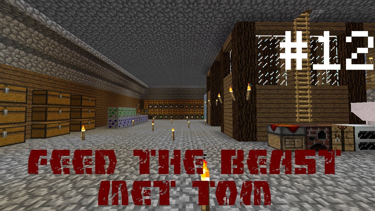 Tom speelt FTB - S1E012 Advanced Diamond Drills en Quarries