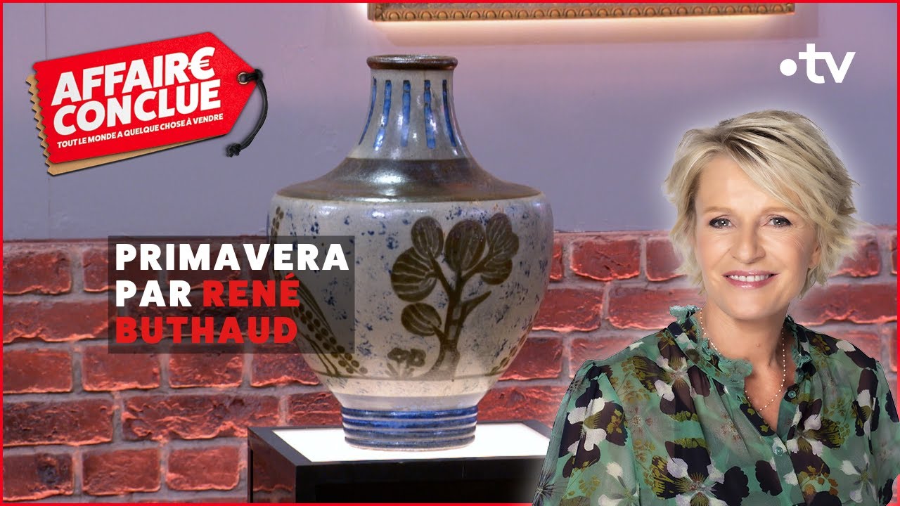 VASE PRIMAVERA PAR RENÉ BUTHAUD - AFFAIRE CONCLUE