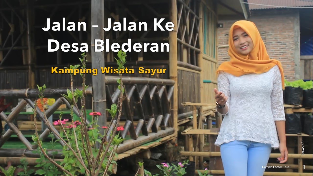KEREEEN!!!! Jalan-jalan Ke Kampung Wisata Sayur di Desa Blederan - WONOSOBO