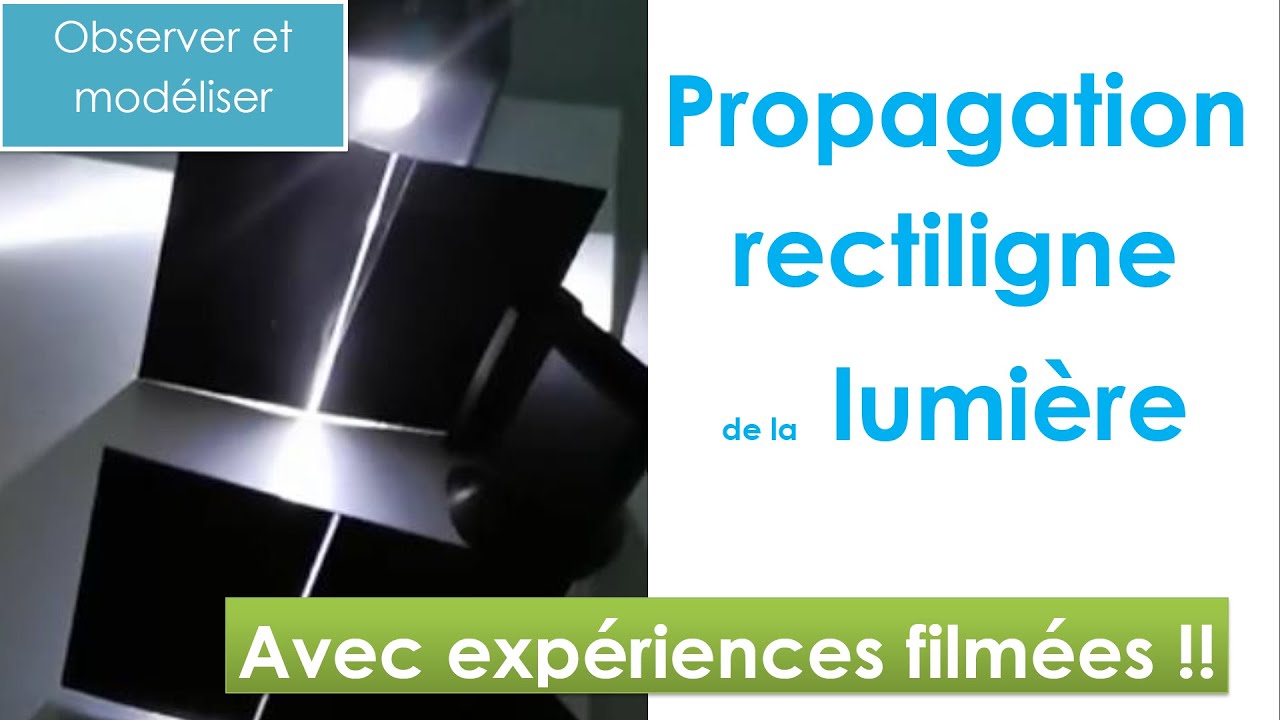 propagation rectiligne de la lumière 🌈🔭 Astronomie et optique collège et lycée :  (niveau 5ème et +)