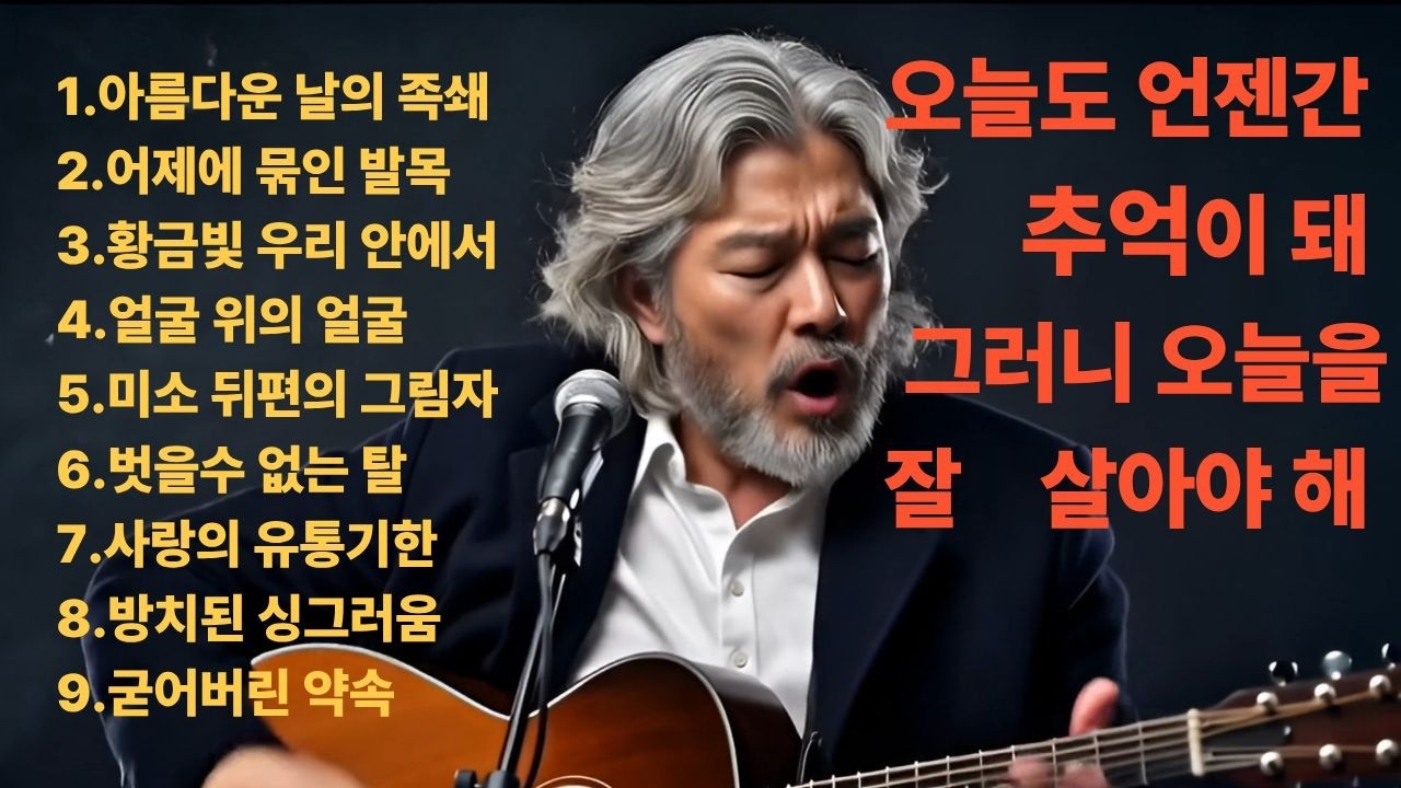 [K-ballad]중년의 마음을 찡하게 울리네🎶 사랑은 유통기한이 없어야 해❤️(4편)   #중년발라드#감성트롯