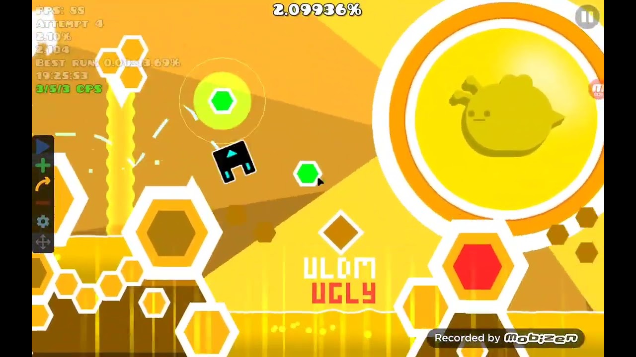 i tried to beat random demon levels for no reason.