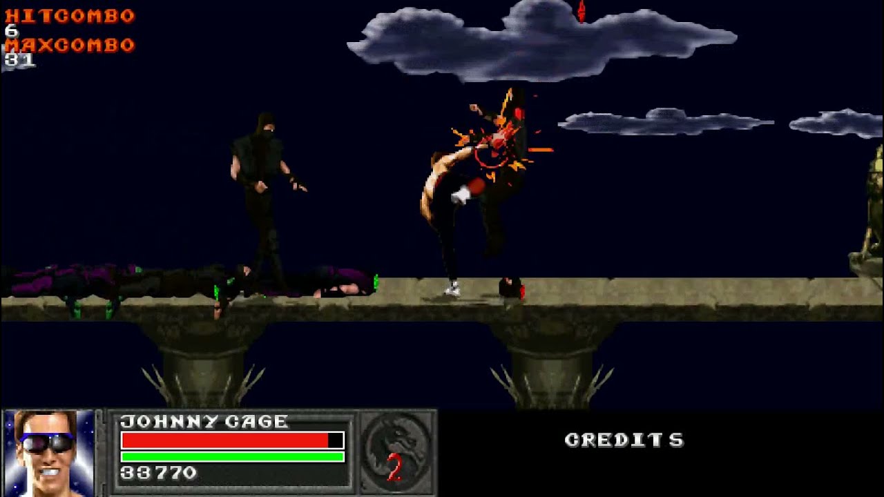 No Commentary Gameplay  Mortal Kombat Defenders Of The Earth,OpenBOR - 2