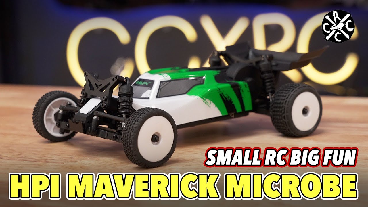 Багги HPI Maverick Microbe 1/24 2WD — вы наверняка его узнаете.
