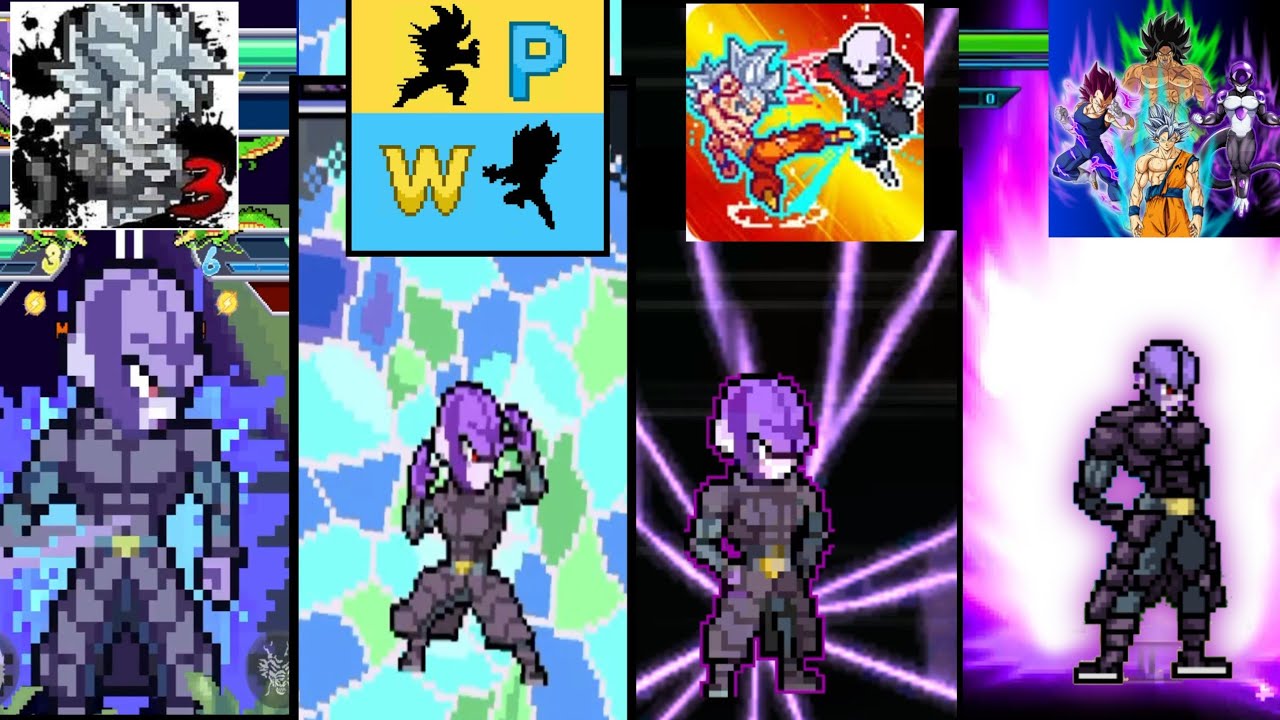 Z Legends 3 vs Power Warriors vs Legend Fighter vs Dragon Ball Mugen APK (Hit Comparison)