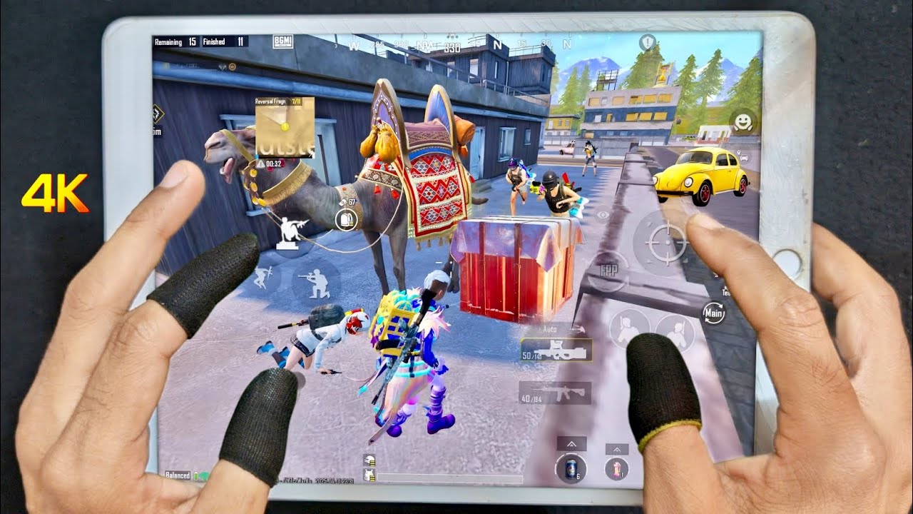 ipad 9th generation bgmi HANDCAM Smooth+120FPS 🔥 Pubg Test/Gameplay/Graphic Settings 🔥❤️