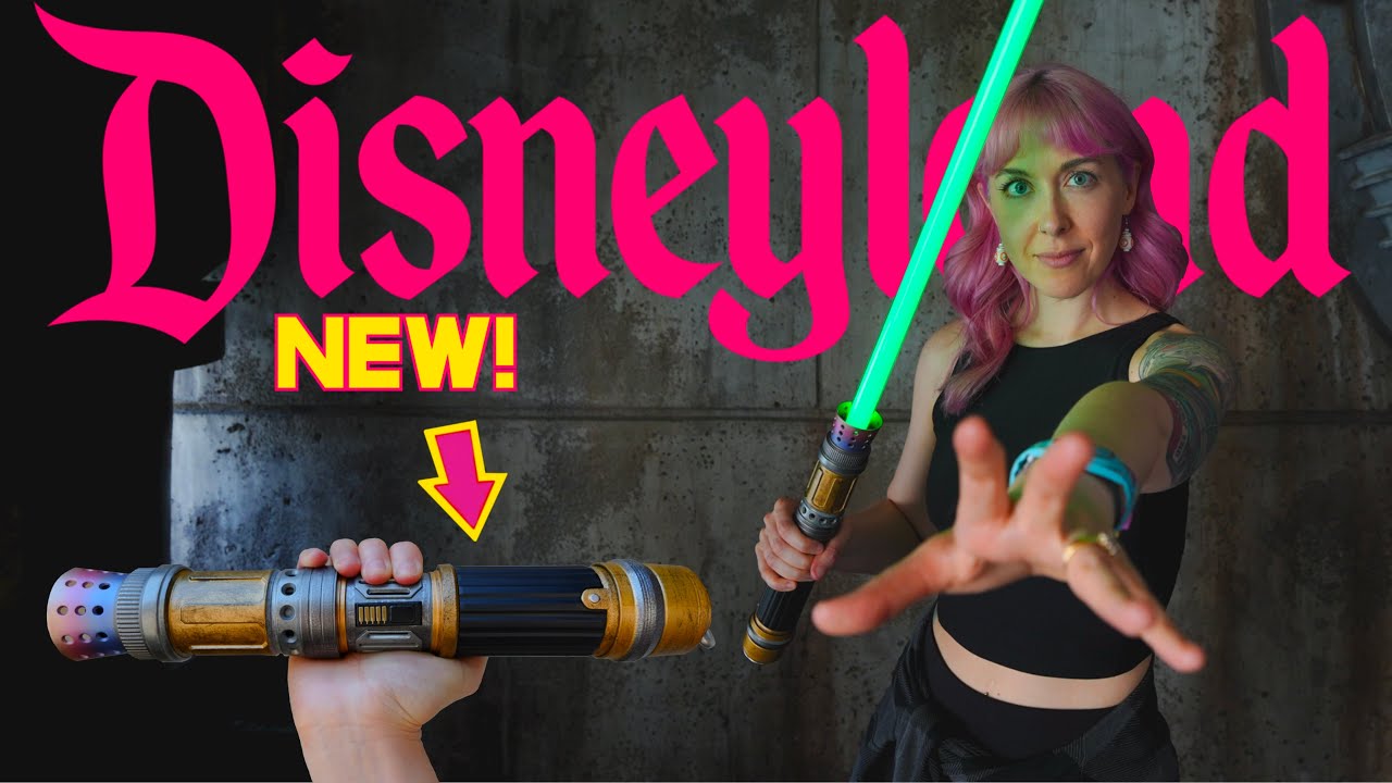 We BUILT A NEW LIGHTSABER at Disneyland! | Reclaimed and Reforged | Limited Edition