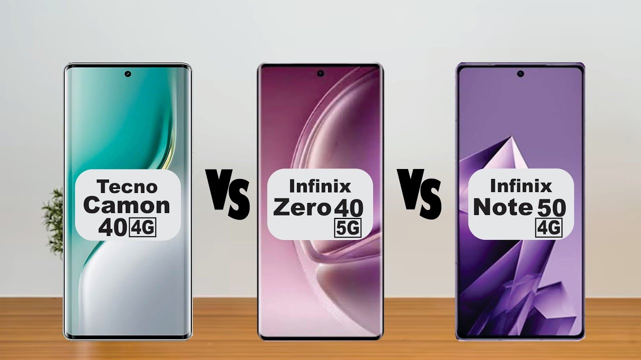 Comparing the latest Smartphones from Transsion 🔥