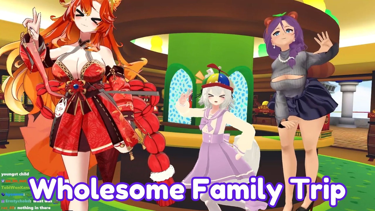 Family Theme  Park Vlog With Filian, SmugAlana, And ChaCha