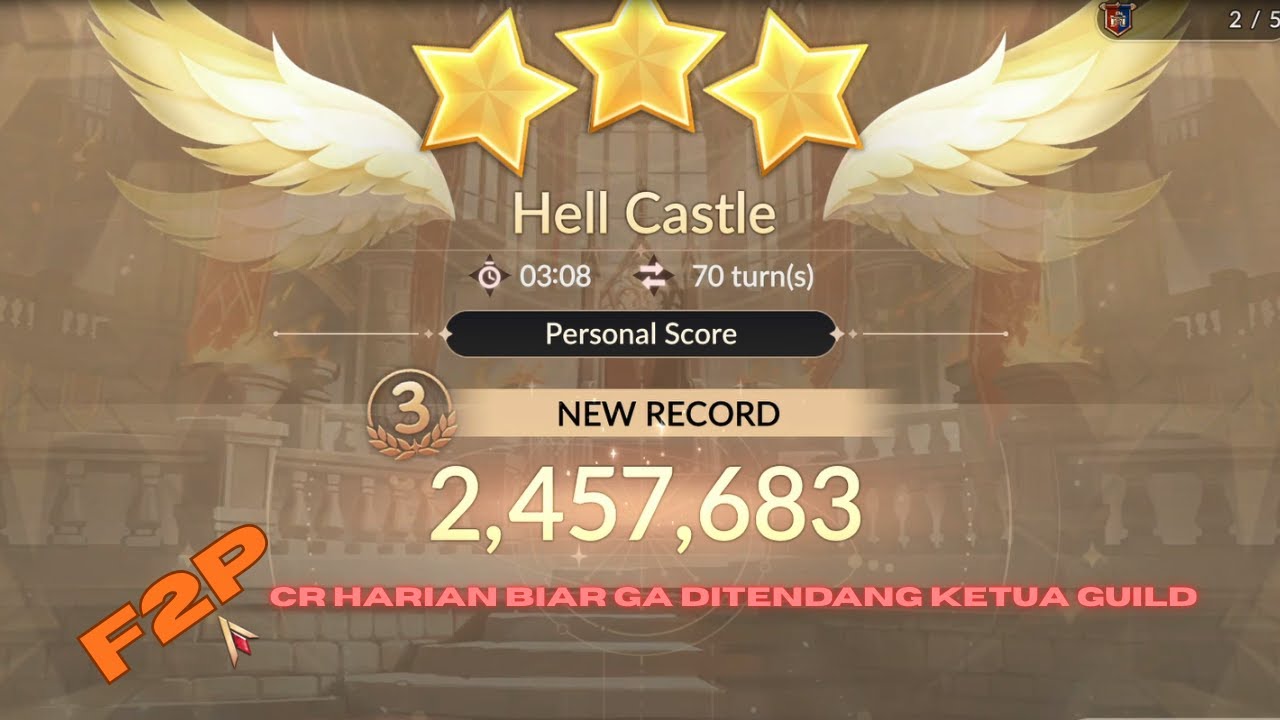 F2P CR KRIS AJA, BIAR GA DITENDANG DARI GUILD WKWKWK
