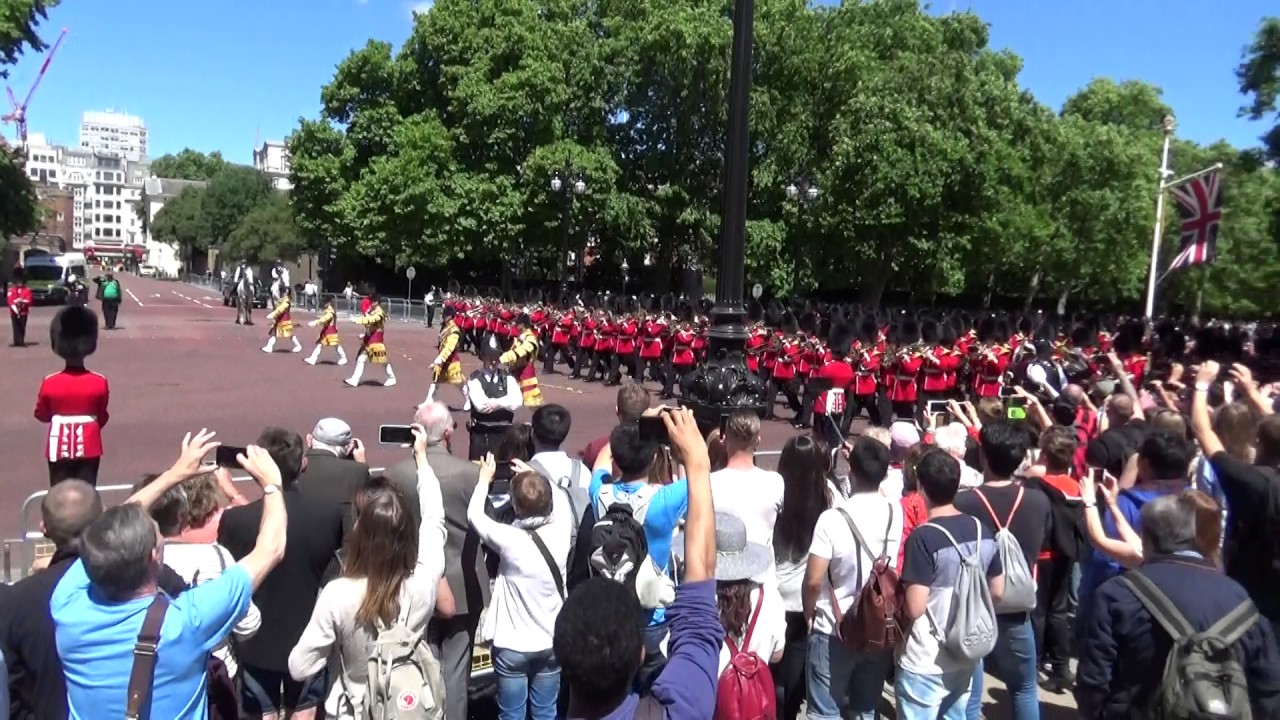Trooping the Colour, The Colonel Review, 2017