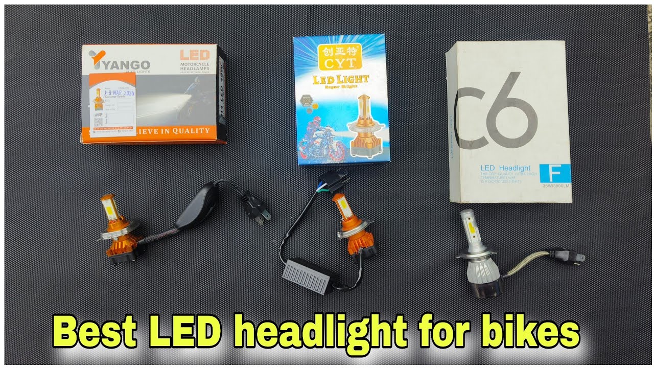 best led bulb for bike headlight | led headlights unboxing | led headlights for bike