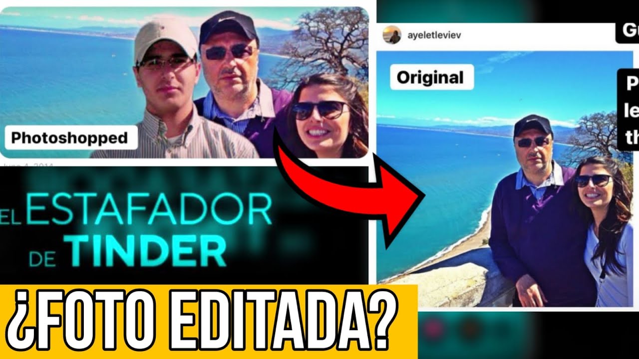 COMO SABER SI UNA FOTO ES FALSA | Descubriendo una foto editada #1 | El estafador de Tinder Netflix