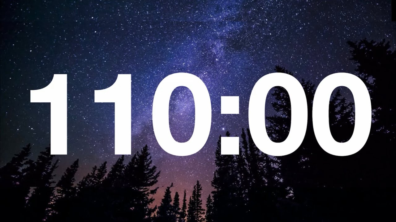 110 minute timer | 110 Minute Countdown