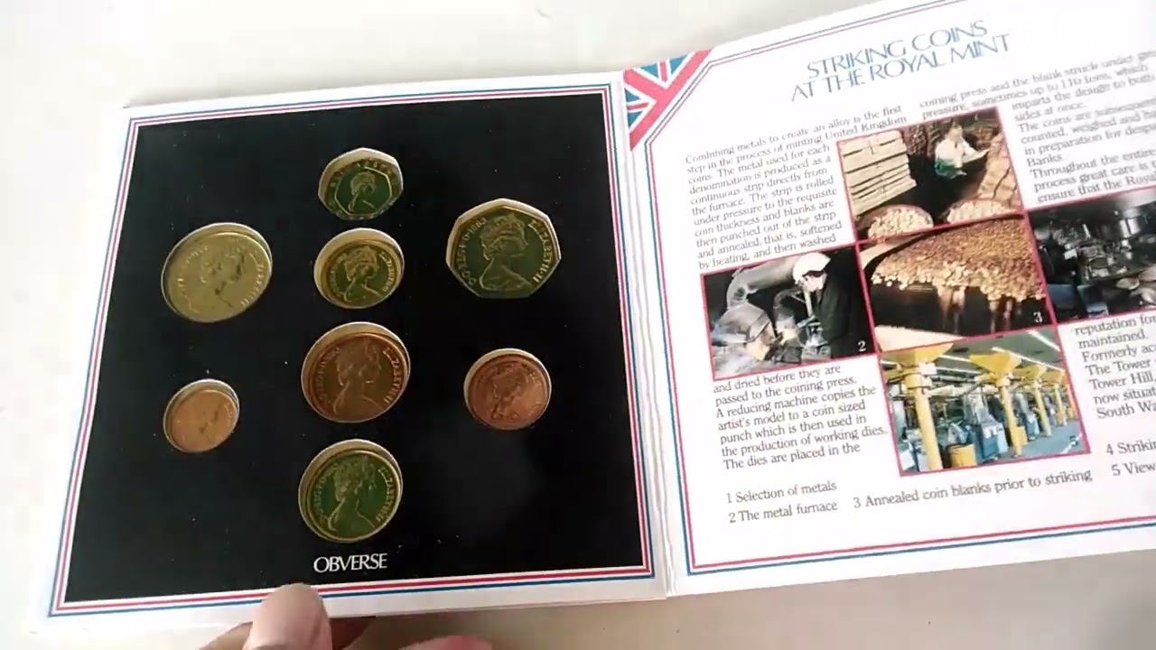 United Kingdom Uncirculated Coin Collection 1983/Royal Mint