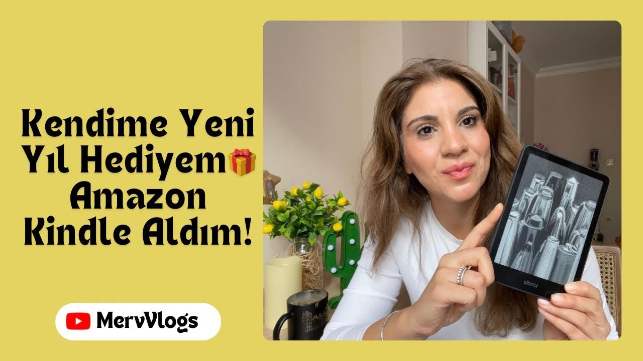 Amazon Kindle Aldım! Kutu Açılımı + İlk İzlenim ,Anlatıyorum!📚✨