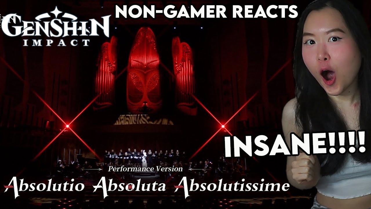 NON-GAMER REACTS TO GENSHIN IMPACT SONGS FOR THE FIRST TIME | Absolutio Absoluta Absolutissime