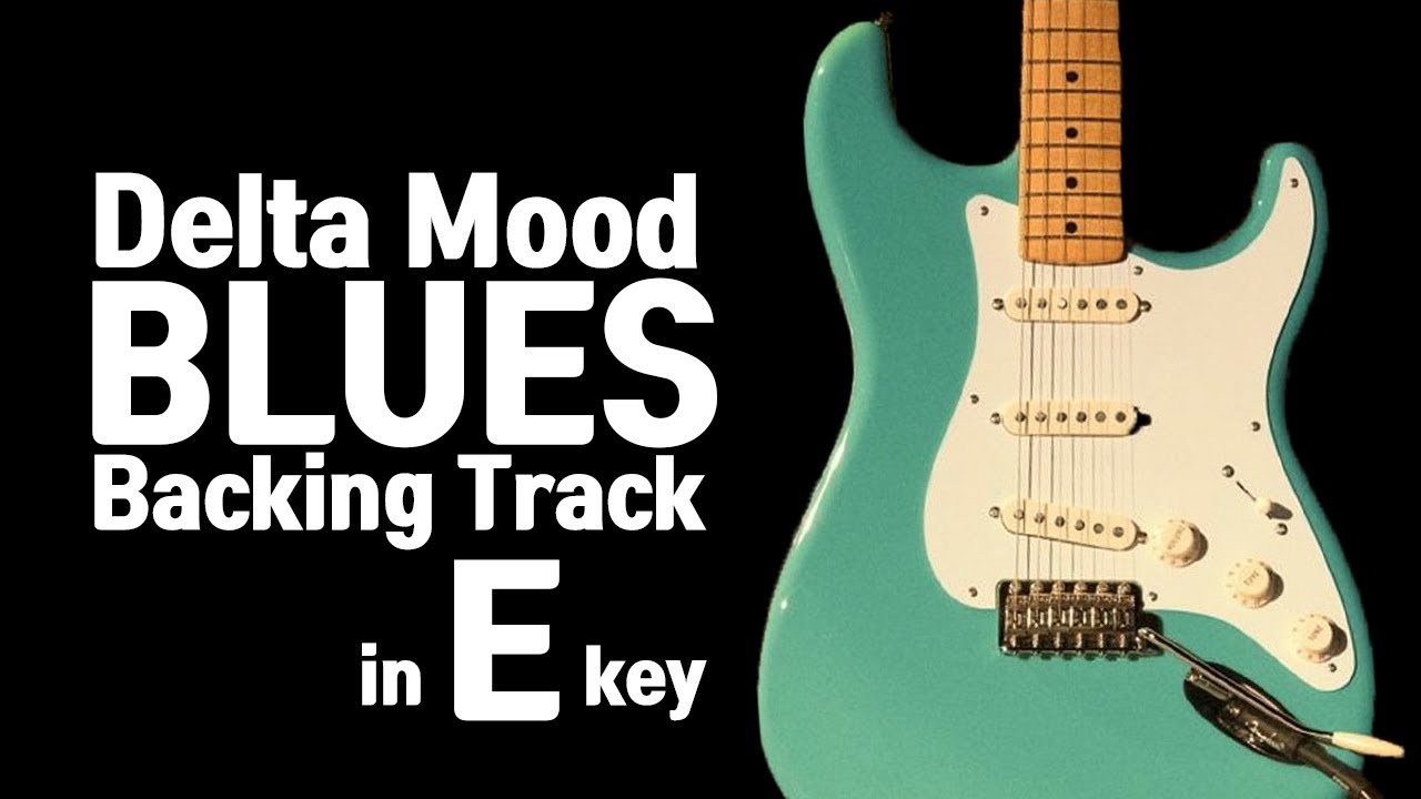 Delta Blues Backing Track in E