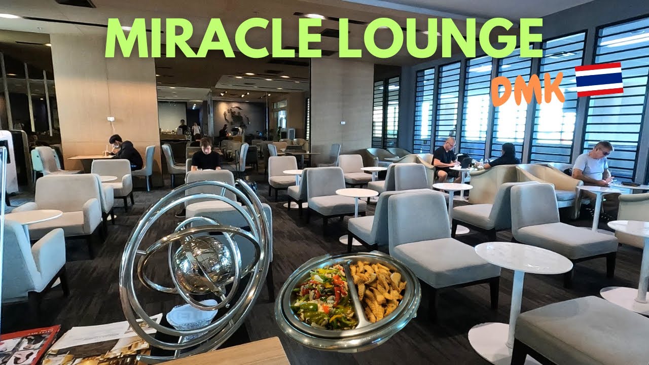 Лучший зал ожидания в аэропорту Донмыанг (Бангкок)? Обзор Miracle Lounge 🇹🇭