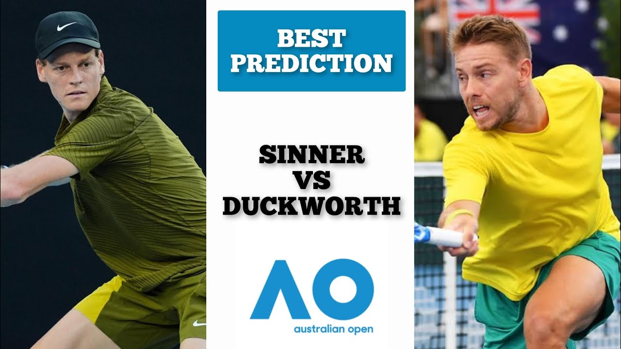 Jannik Sinner vs James Duckworth | Australian Open 2026 | Tennis Prediction