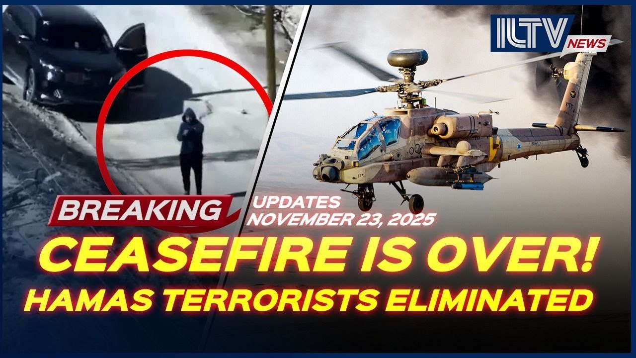 Israel Daily News – November 23, 2025 | Israeli Air Force strikes Lebanon's Capital