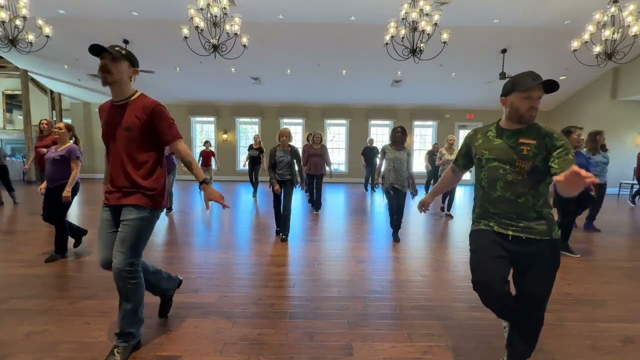 Cowboy Songs Line Dance by Dustin Betts & Joey Warren @ 2024 FXBG