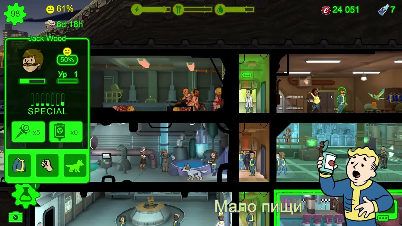 Fallout Shelter, season 2, Starting New Missions