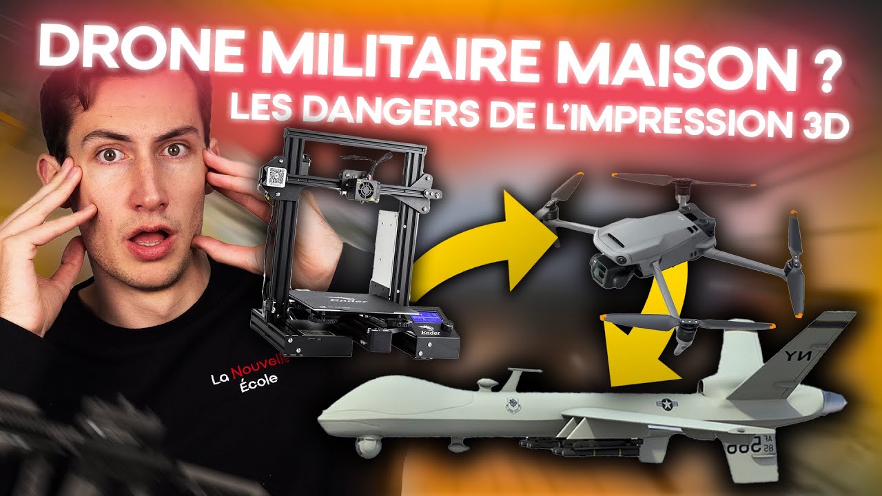 Comment l'IMPRESSION 3D bouleverse la guerre en UKRAINE ? 🇺🇦🇷🇺 (drones tueurs, grenades..)