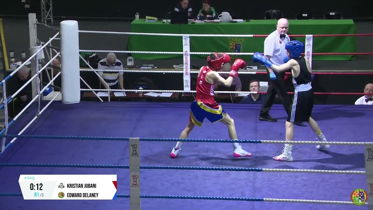 2024 National BG4 Championship: 44kg Kristian Jubani (Crumlin) v Edward Delaney (Urlingford)