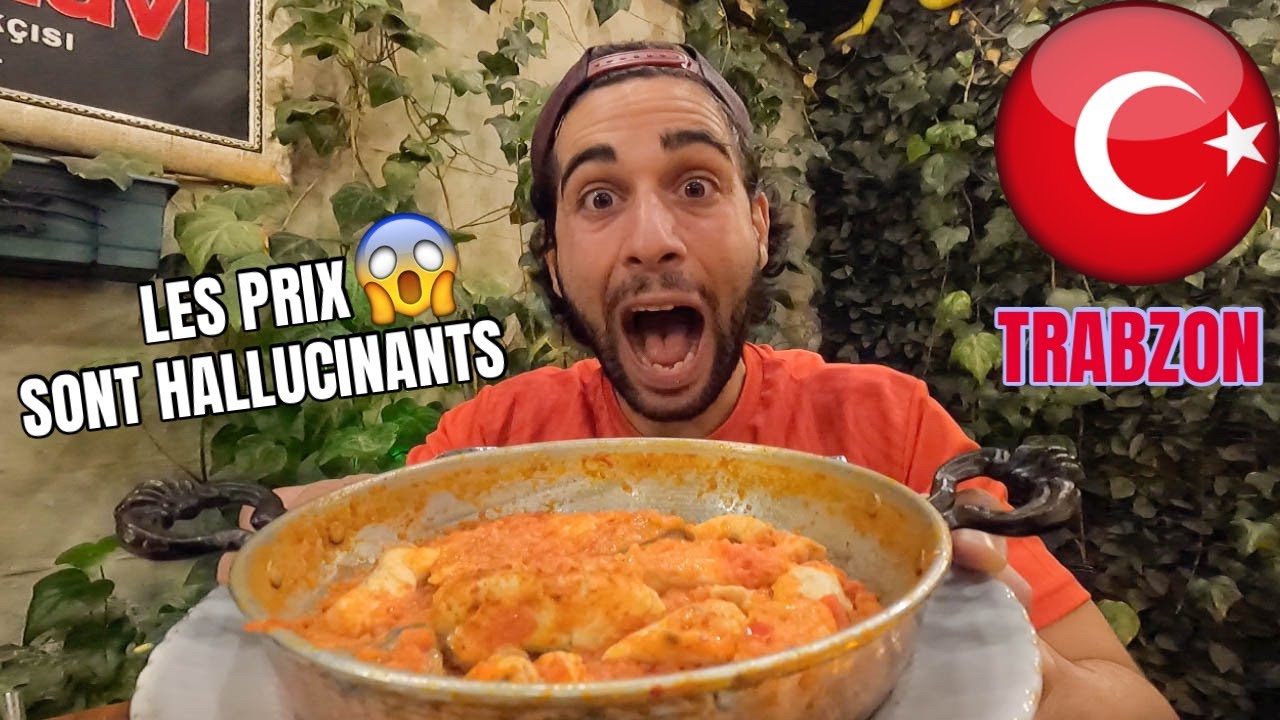 JE MANGE DANS LE RESTO D'UN GRAND CHEF TURC A TRABZON !! (TURQUIE 🇹🇷 TURKEY, Bordo Mavi Balık)