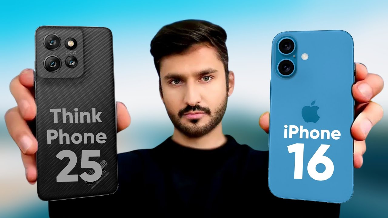 Motorola ThinkPhone 25 Vs iPhone 16 | Comparison