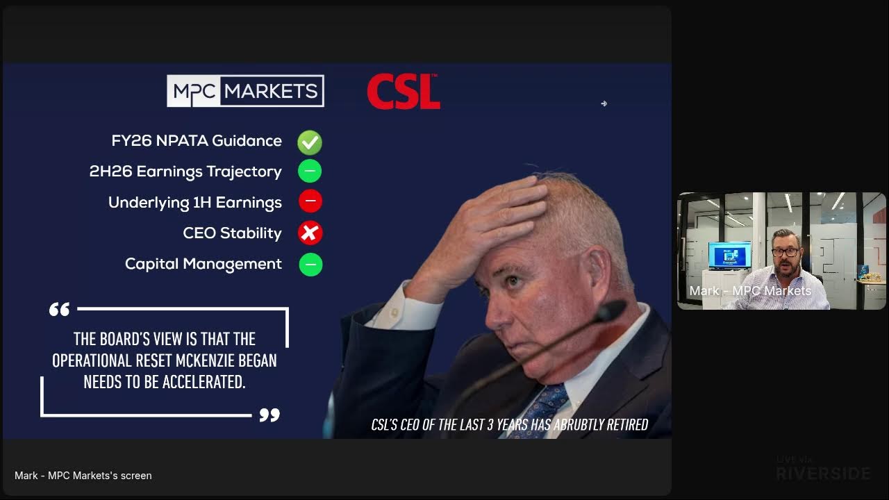 Catch up on overnight markets with the MPC Morning Call