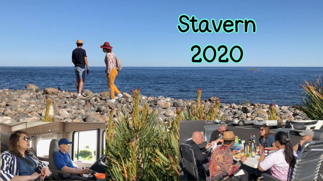 En av våre første bobilturer