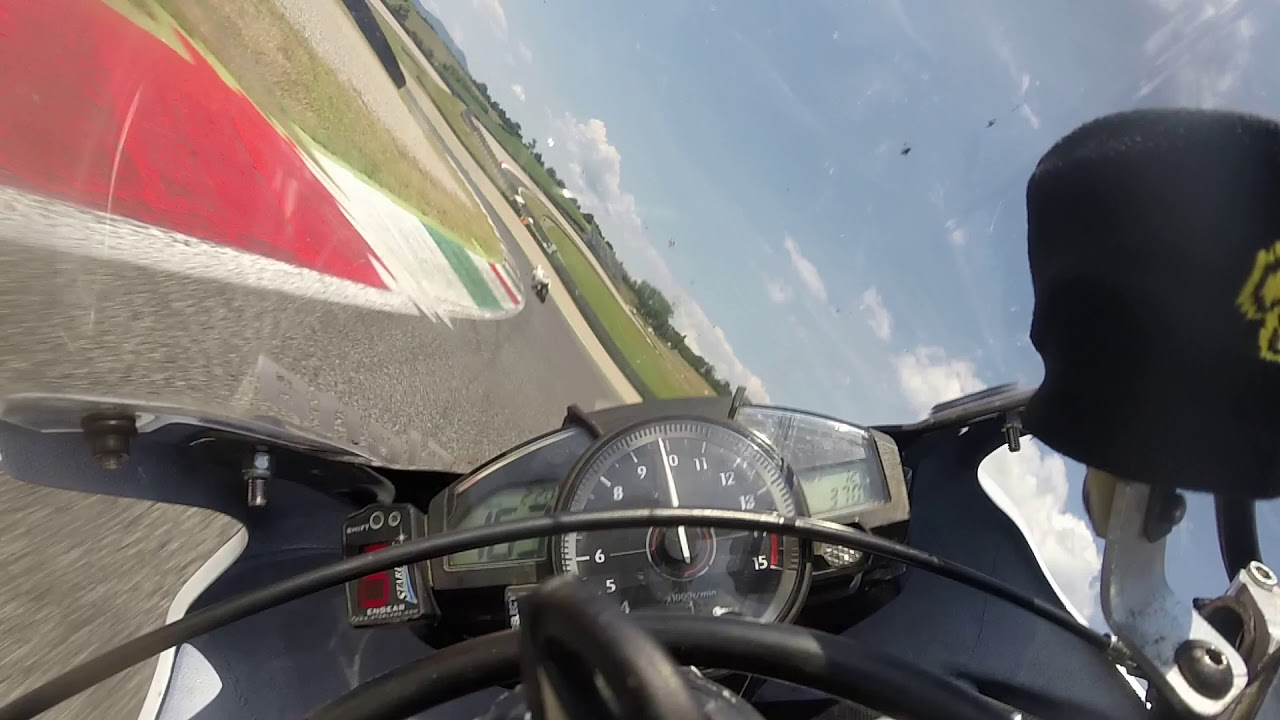 Mugello on board - Enrico Finetti on Yamaha R1 2008 part 2/4