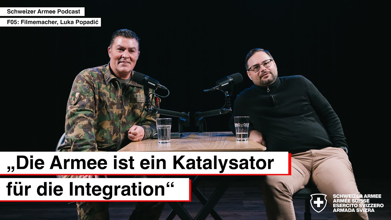 Zwischen Uniform und Leinwand: Luka Popadic über echte Integration und Identität in der Schweiz