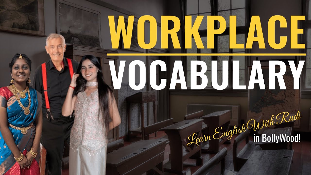 Essential Workplace Vocabulary in Under 6 Minutes | Learn English With Rudi