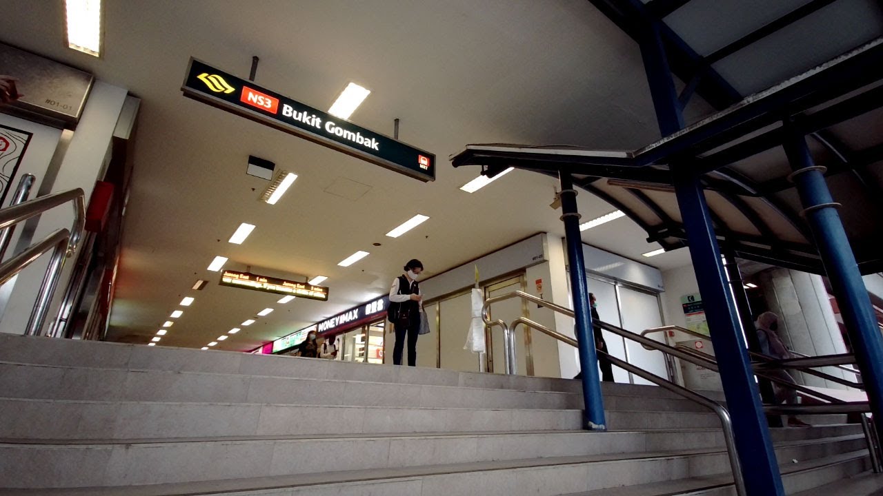 Singapore MRT ride from Toa Payoh to Bukit Gombak train station (1 of 3)