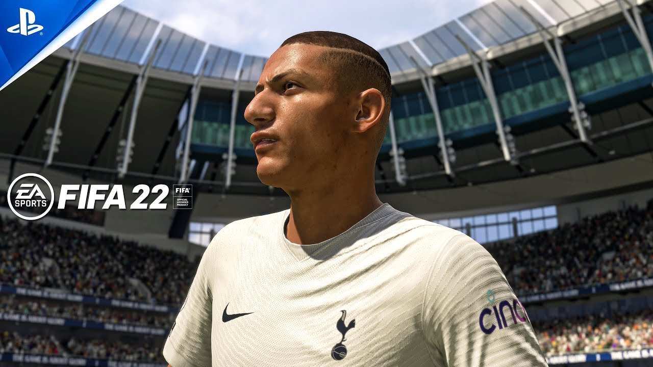 FIFA 22 | Tottenham vs Wolves - Premier League ft. Richarlison | PS5 Gameplay 4K