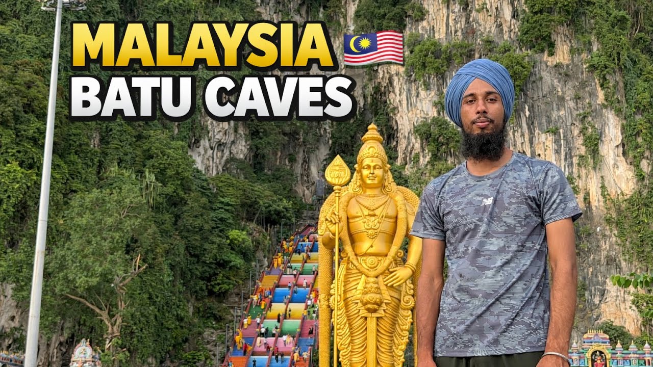 ਮਲੇਸ਼ੀਆ ਦੀਆਂ ਪੁਰਾਣੀਆਂ ਗੁਫ਼ਾਵਾਂ ਘੁੰਮਣ ਗਿਆ | Batu Caves Malaysia | Love Bhangu