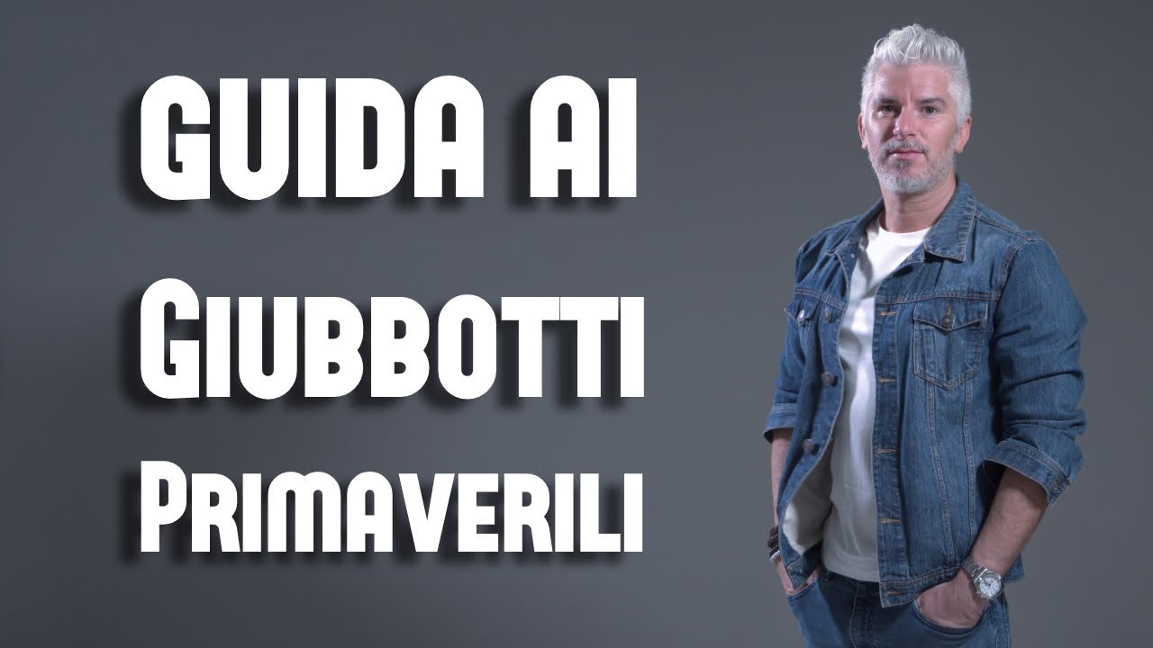 Giubbotti primaverili da uomo