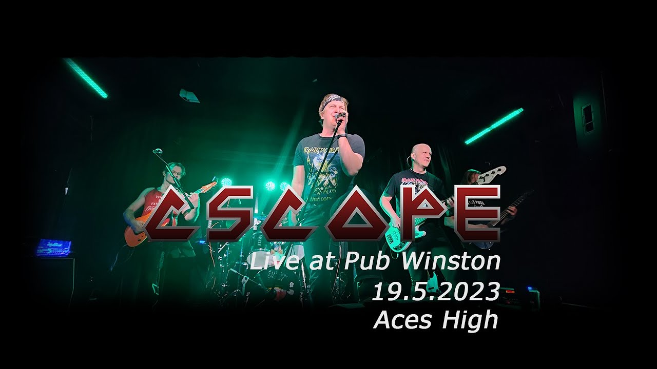 Aces High - cScope Live at Kulttuurikulma / Pub Winston Pori 19.5.2023 - Finnish Tributeband