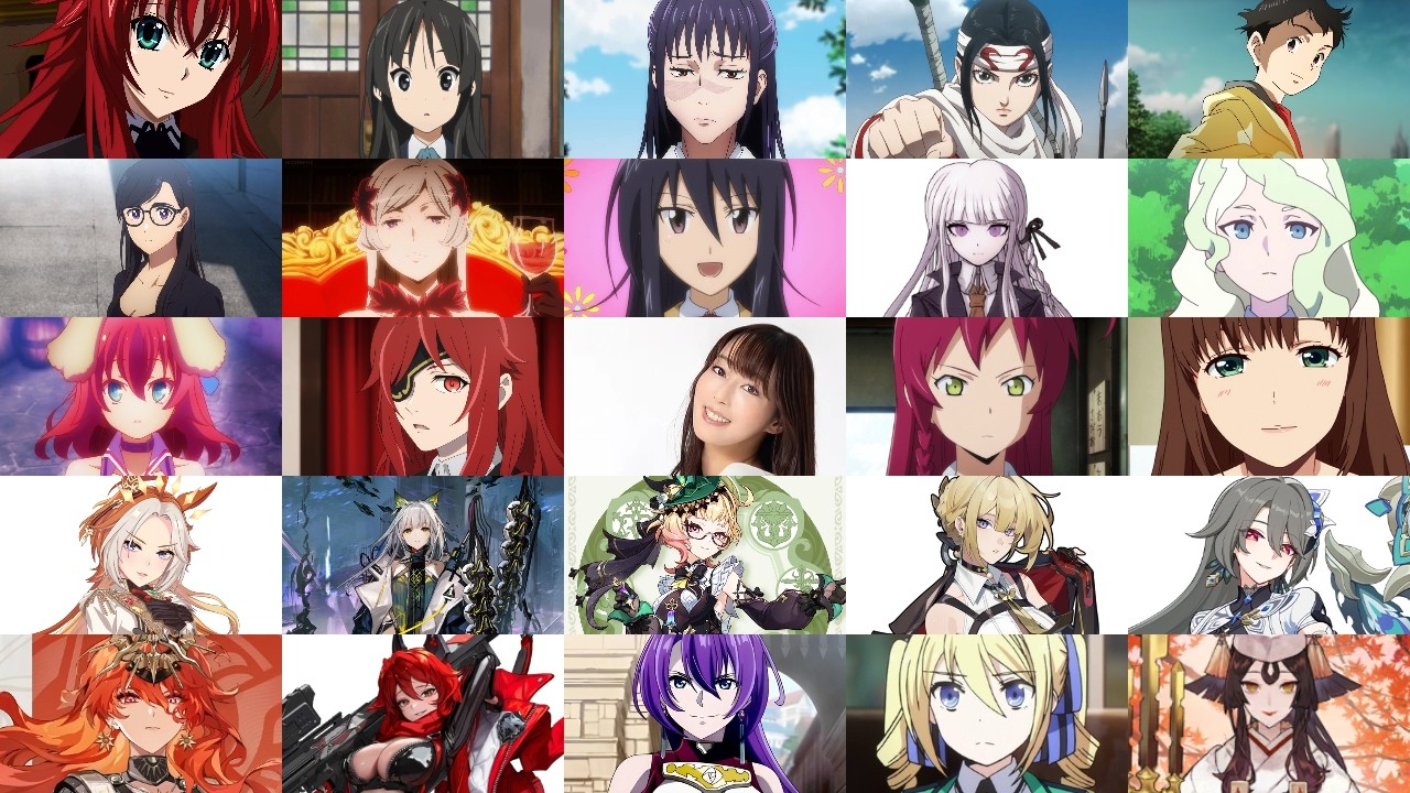 Yoko Hikasa All Anime and Games Character Roles Seiyuu/Voice Actors Comparison