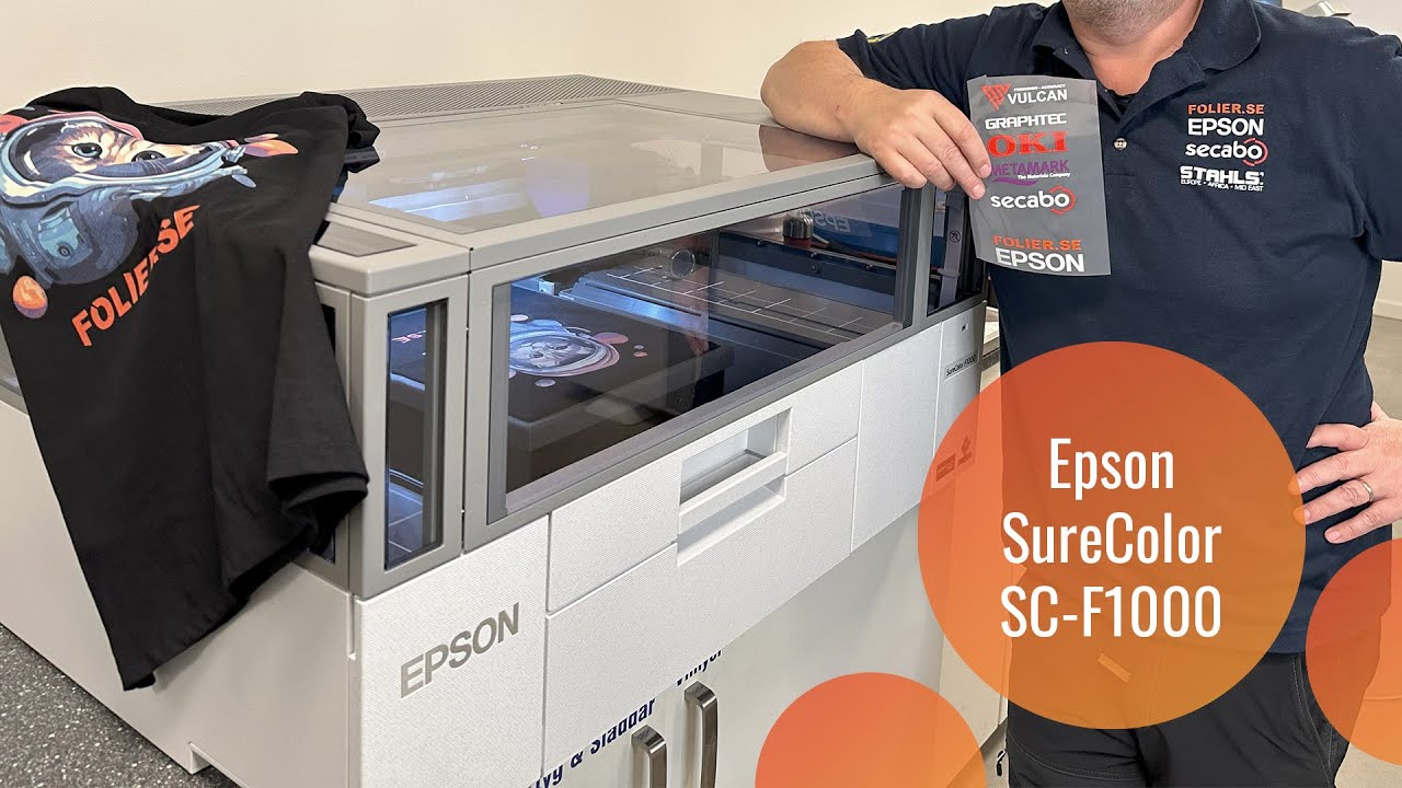 En första titt på  Epson SureColor SC-F1000!