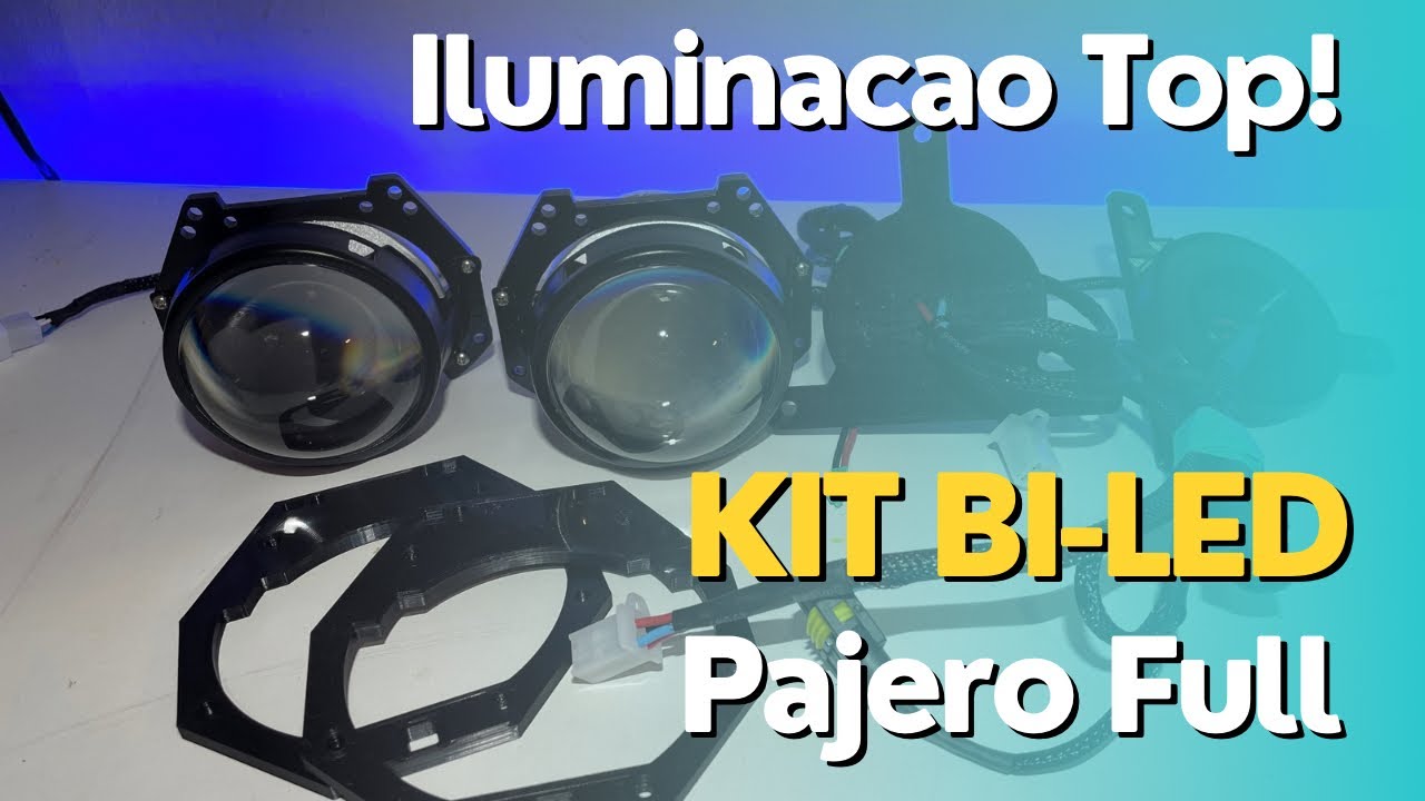 Kit BiLed Plug and Play para Pajero Full – A Solução Definitiva para Seus Faróis