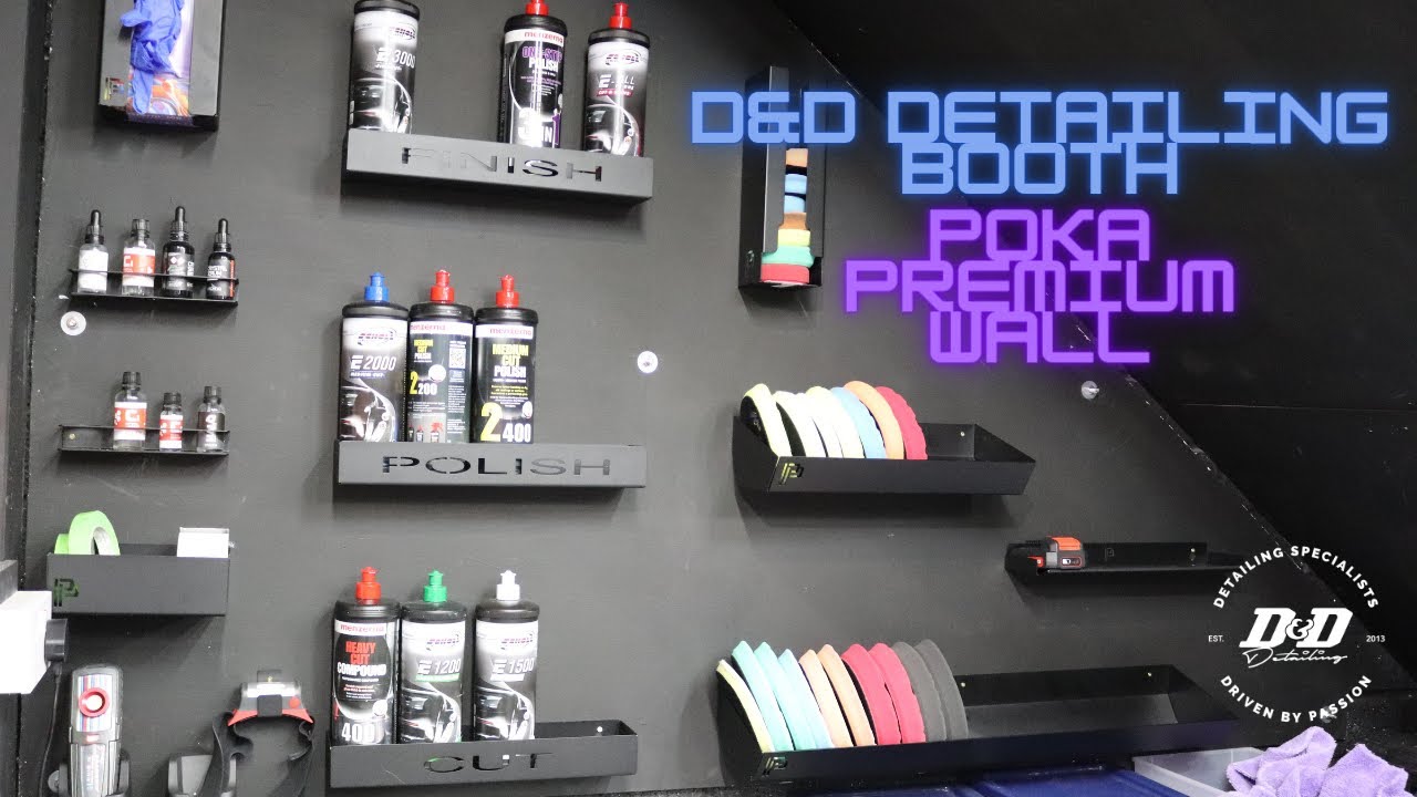 Poka Premium products in D&D Detailing Booth