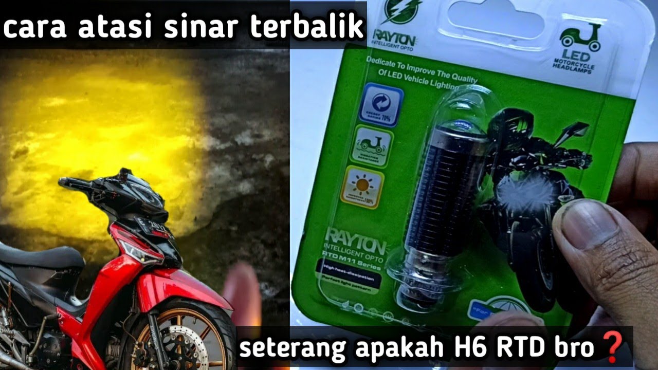 LAMPU LED LASER H6 RTD MOTOR BEBEK DAN METIC‼️LED H6 AC DC pnp aja