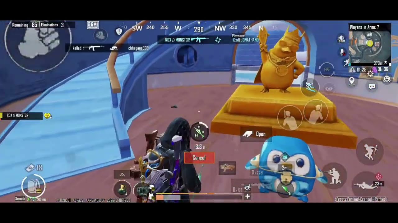iQOO Neo 10 in gameplay 120 FPS Erangle Hilights clutches  🔥🥵 